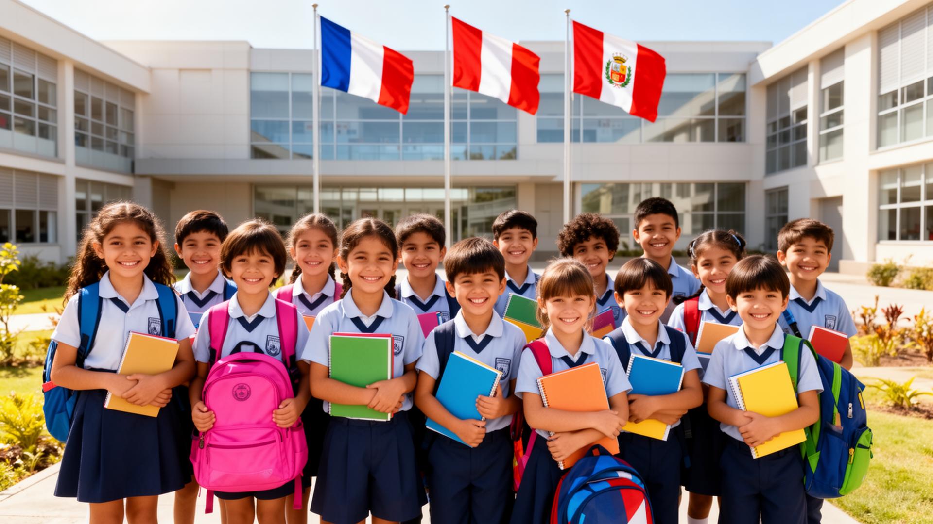 Estudiantes del colegio